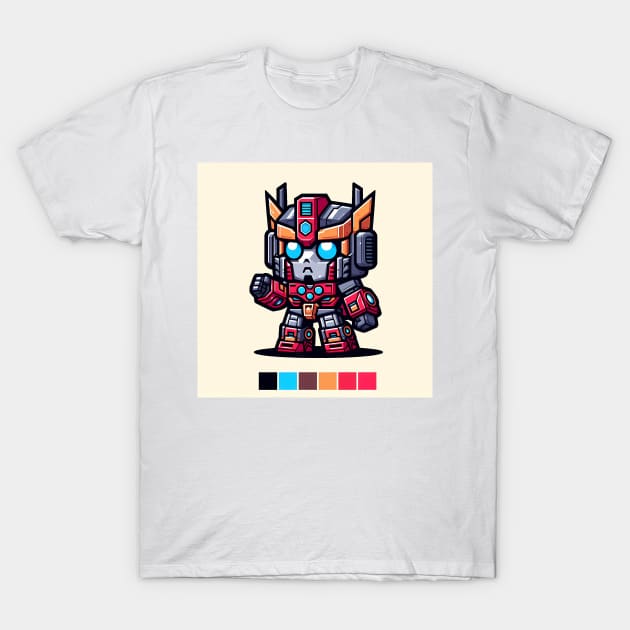 Chibi transformer boy T-Shirt by Mechanime World